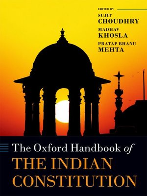 cover image of The Oxford Handbook of the Indian Constitution